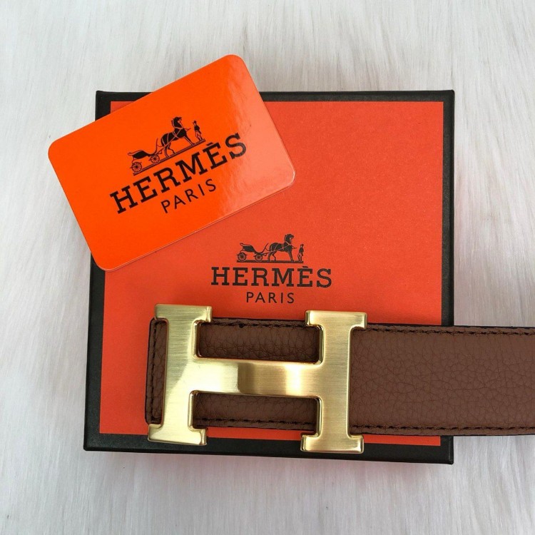 HERMES KEMER TABA 4 CM ALTİN